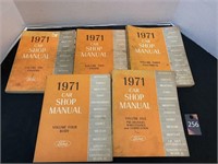 1971 Car Shop Manuals Vol 1-5