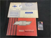 1969 Chevrolet Owners Manual