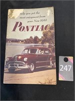 Pontiac 1949 Owners Manual