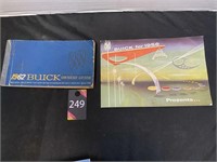1956 &1962 Buick Owners Manuals
