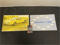 Corvair 1965 & 1968 Owners Manuals
