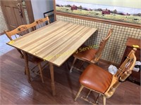 Kitchen Table, Bench & 2 Chairs
