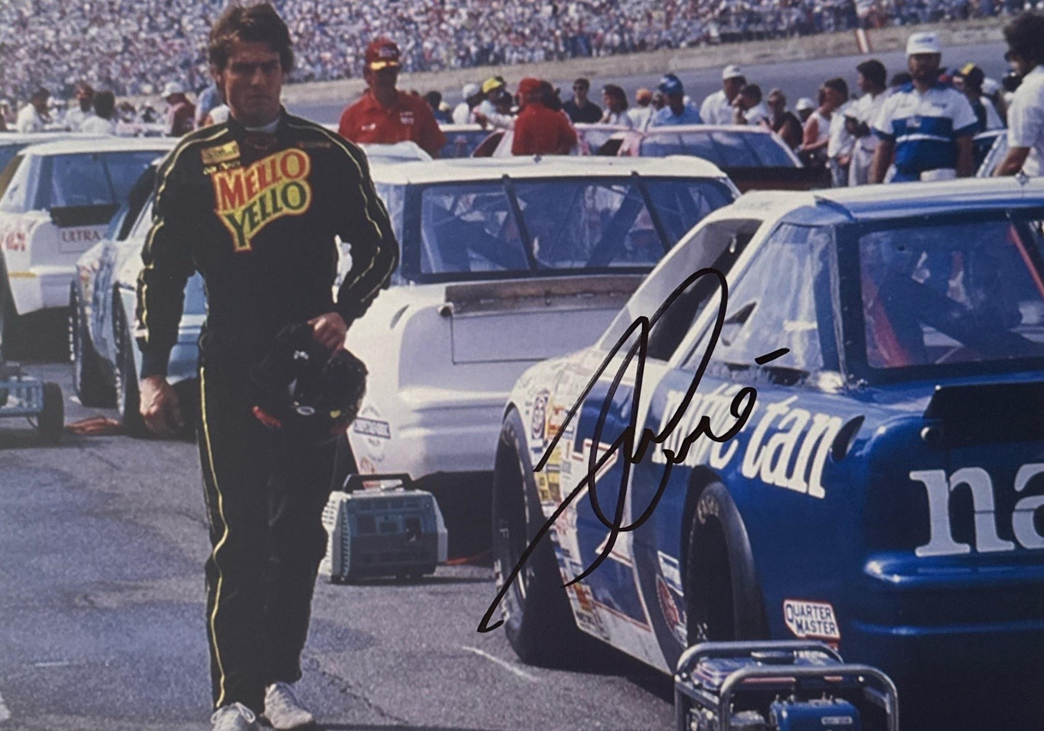 Autograph COA Days of Thunder Photo