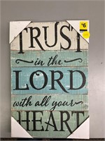 Trust In The Lord With All Your Heart