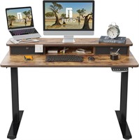 FEZIBO 48x24 Inch Height Adjustable Desk