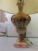 NO SHIPPING - Antique Porcelain Table Lamp 24"