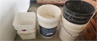 ALL BUCKETS IN PICTURE 5 GALLONS ETC