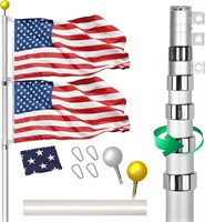 Gientan 30FT Telescopic Flag Pole