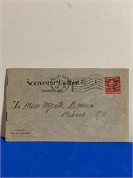 1908 Souvenir letter w/ pictures - 19