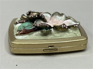 Small Floral Trinket Jewellery Box