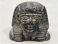 Stoneware Pharaoh Head Figure VTG
