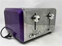 Purple Bella Toaster 4 Slot, needs cleaning