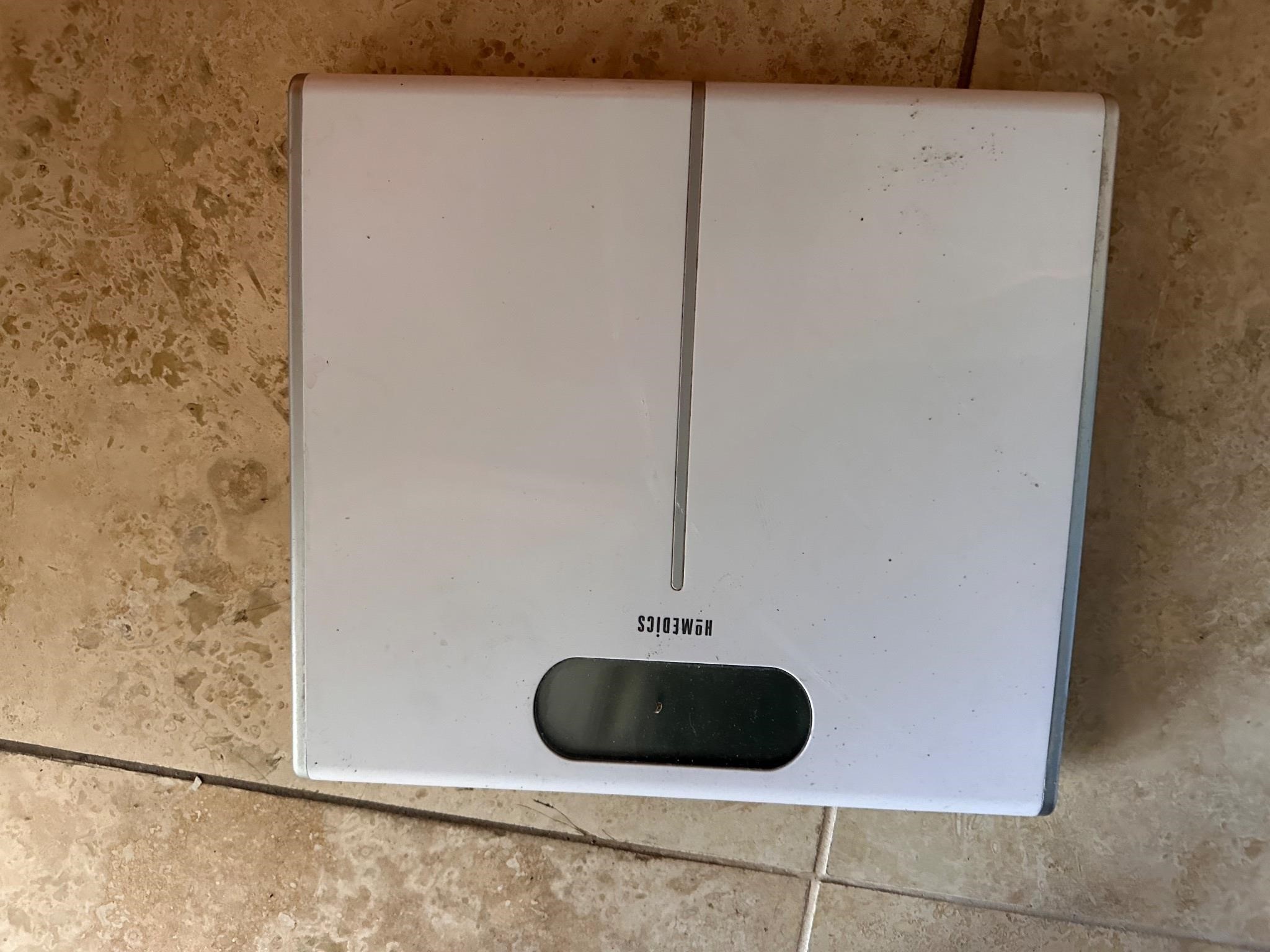 Homedics weight scale