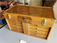 6-Drawer Wood Tool Box