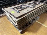 School Surplus Gym - Aprx(9) Folding Tables