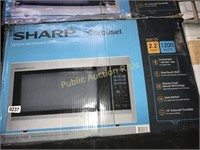 SHARP $229 RETAIL 2,2 CU FT MICROWAVE OVEN