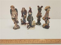 (5) Resin Statues- Including Angels