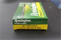 20 rounds of 8mm Mauser