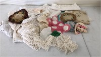 Lot of Vintage Crocheted Items