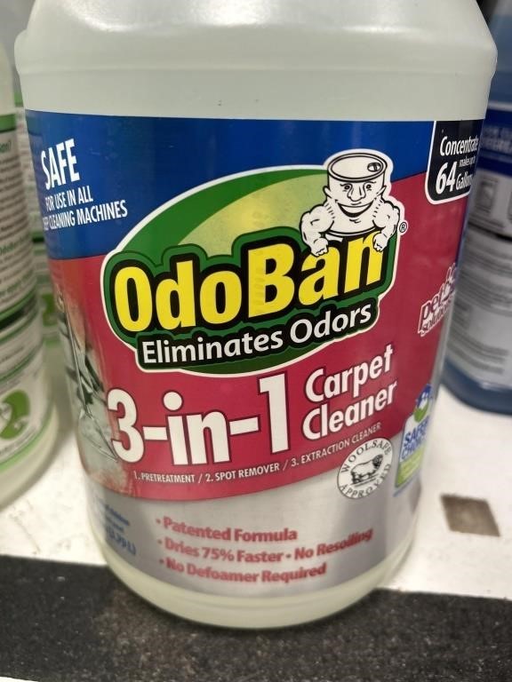 OdoBan carpet cleaner 3-1gal