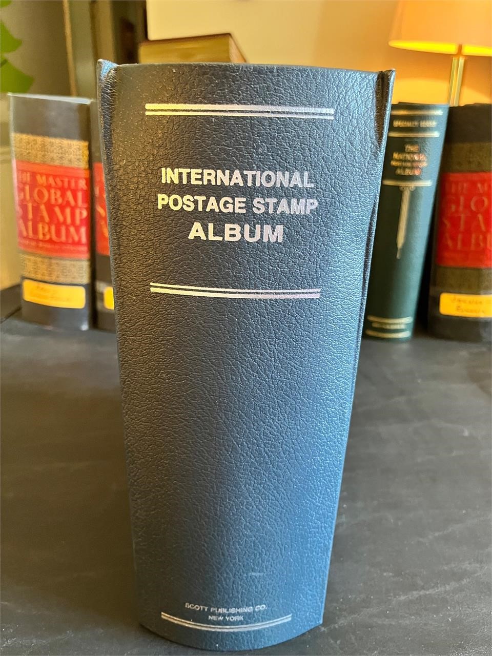 2 International Postage Stamp Albums