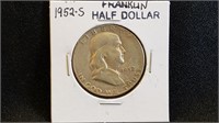 1952S Franklin Half Dollar