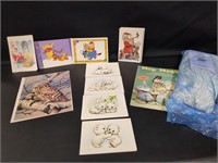 Mop magic book/mop, greeting cards (no envelopes)