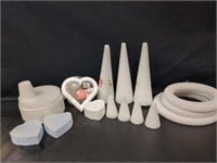 Styrofoam pieces