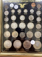 COMPLETE COLLECTION 0F 20TH CENTURY COINS