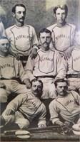 Wall art Buffalo Bisons Baseball club 1878