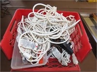 Lot of Drop Cords & Other Electrical