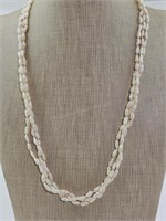 Fresh Water Rice Pearl Necklace Set