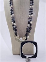 Stunning Double Strand Necklace