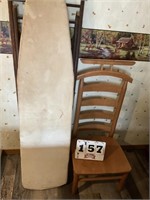 Butler Chair - Wood Ironing Board