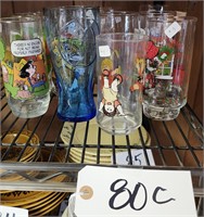 (14) Charactoer Tumblers, Some McDonald