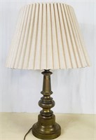 Table Lamp w/Pleated Shade