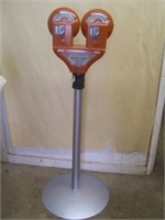 DUNCAN DOUBLE PARKING METER - WORKING TIMERS -