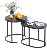 Aboxoo Nesting Coffee Table Set - 23.6 in