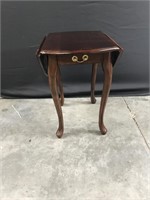 Mahogony Drop Leaf Side Table