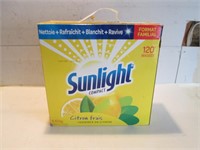 UNOPENED SUNLIGHT 120 LOAD LAUNDRY DETERGENT