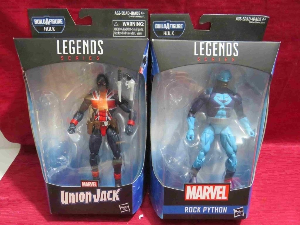 Marvel Legends Union Jack-Rock Python Figures