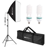 Softbox Photography Lighting Kit Continuous
