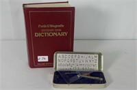 Funk and Wagnalls Dictionary and Oxford Math Set