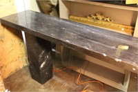 BLACK MARBLE CONSOLE