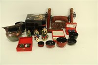 MIXED LOT OF ASIAN OBJECTS