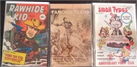 Comics - Small Types, Rawhide, Famous Teens