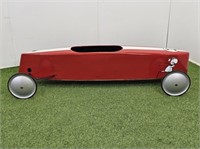 SNOOPY RED BARON SOAP BOX DERBY CAR - WORKING
