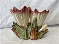 Vintage McCoy Double Tulip Vase