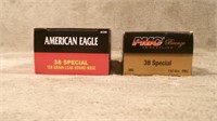 2 boxes---38 Special Centerfire Pistol Cartridges