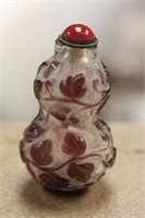 Chinese Peking Glass Snuff Bottle